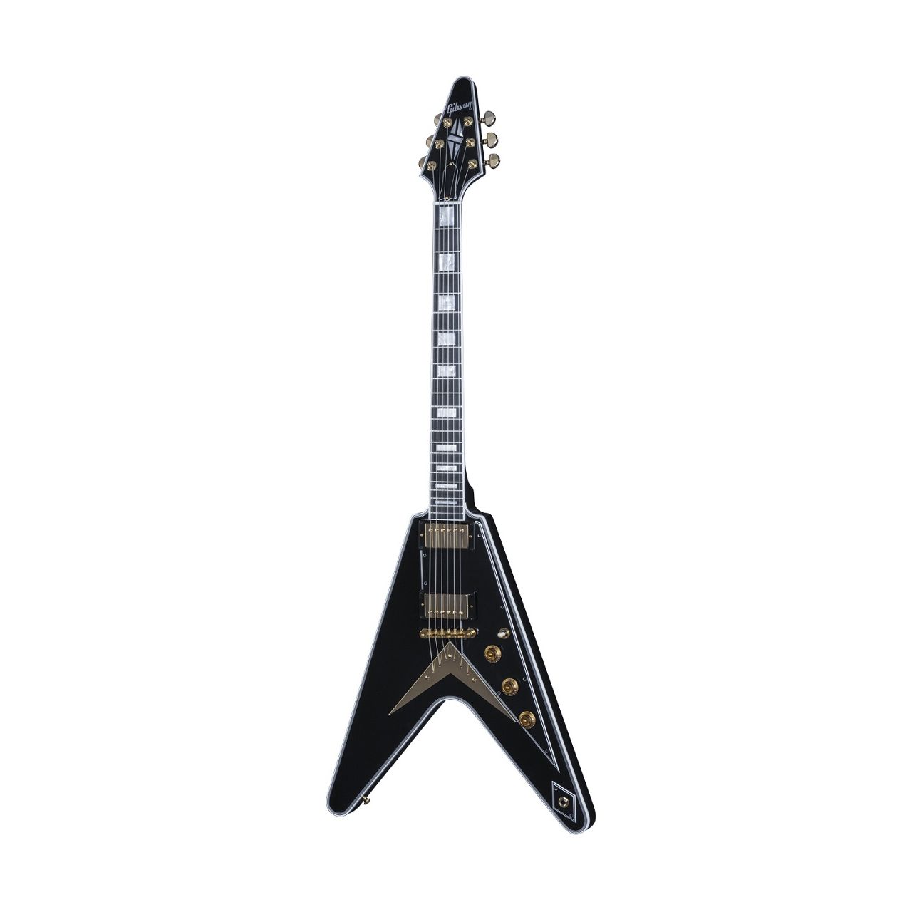 Flying V Custom in Ebony *Showroom-Model* - E-Gitarre