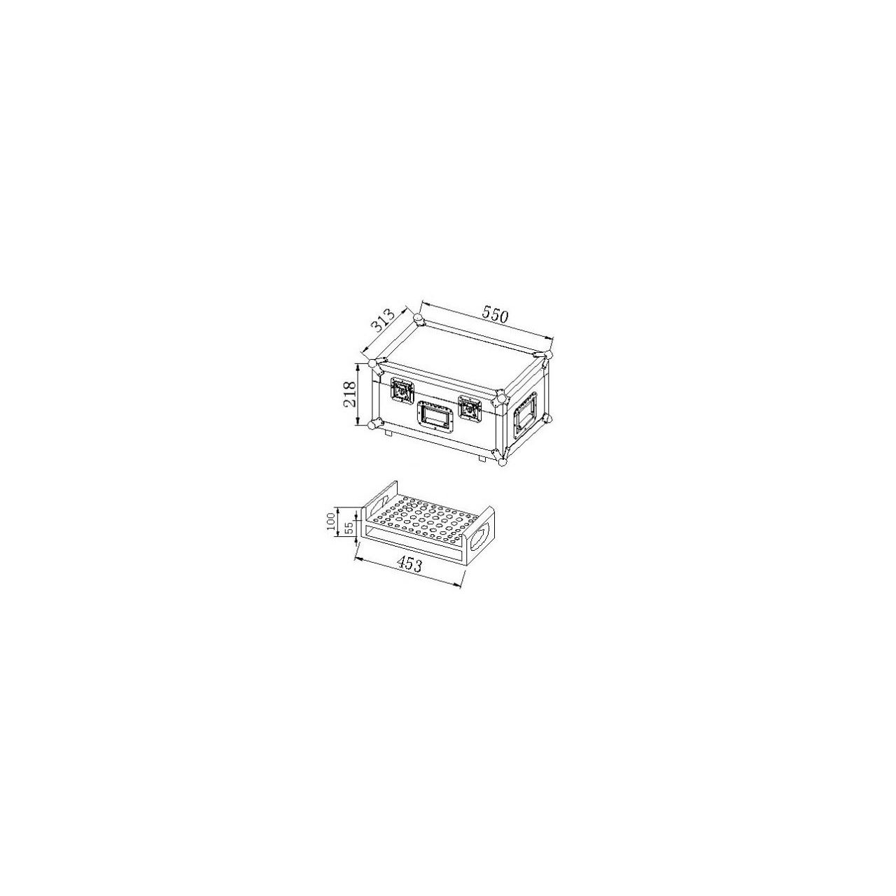 Case Stacking für 48x konische Trussverb 
