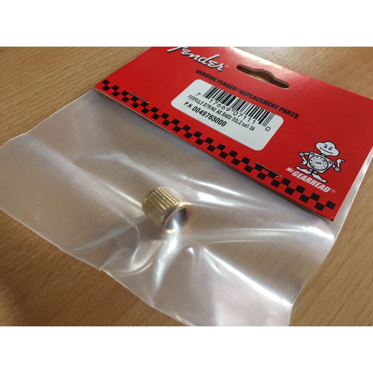 American Standard Bass String Ferrule / Saitenhülse, gold