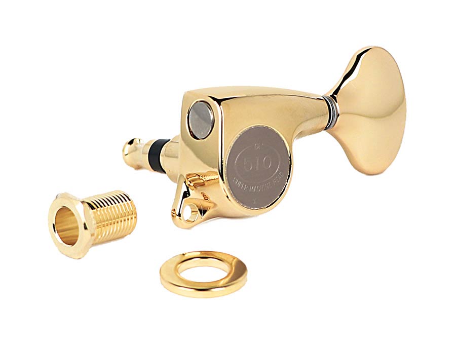 Mechaniken für Gitarre 3L/3R, Gold
