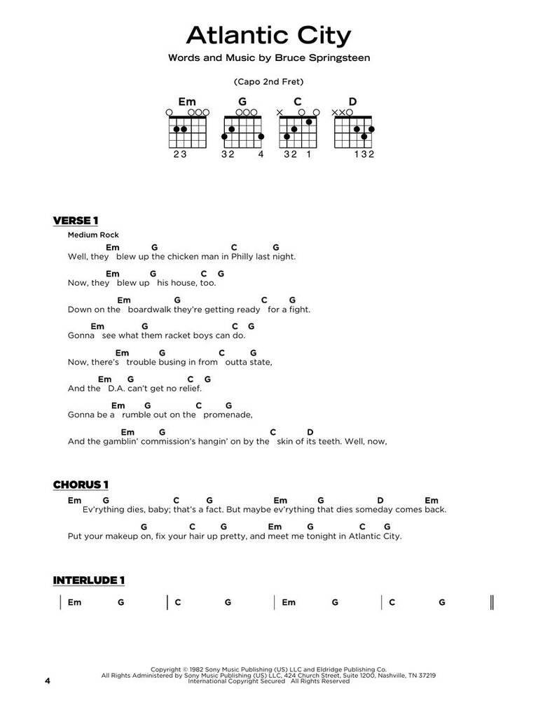 Bruce Springsteen - Really Easy Guitar