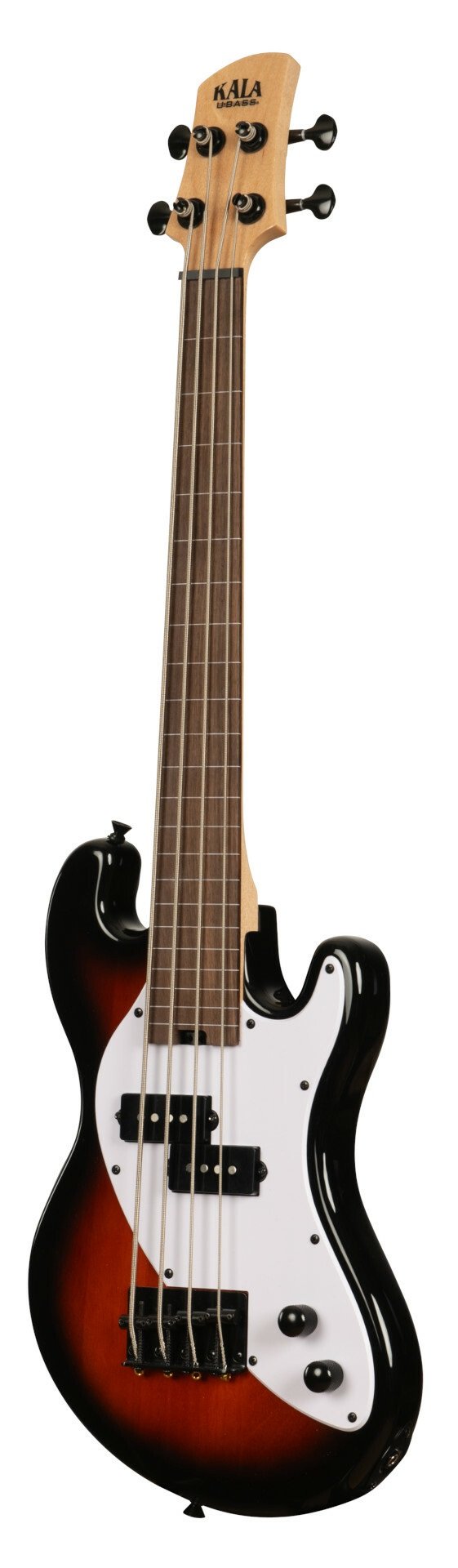 U-Bass Solid Body 4-String, Tobacco Burst, Fretless, with Bag