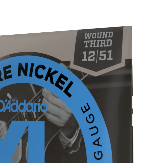 EPN21 Pure Nickel Electric Guitar Strings, Jazz Light, 12-52