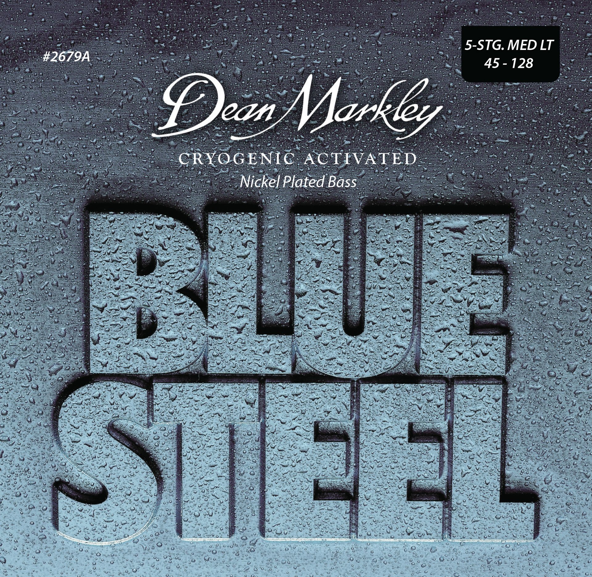 Blue Steel - 2679 A - Electric Bass String Set, Nickel Plated Steel, 5-String, Medium Light, .045-.1