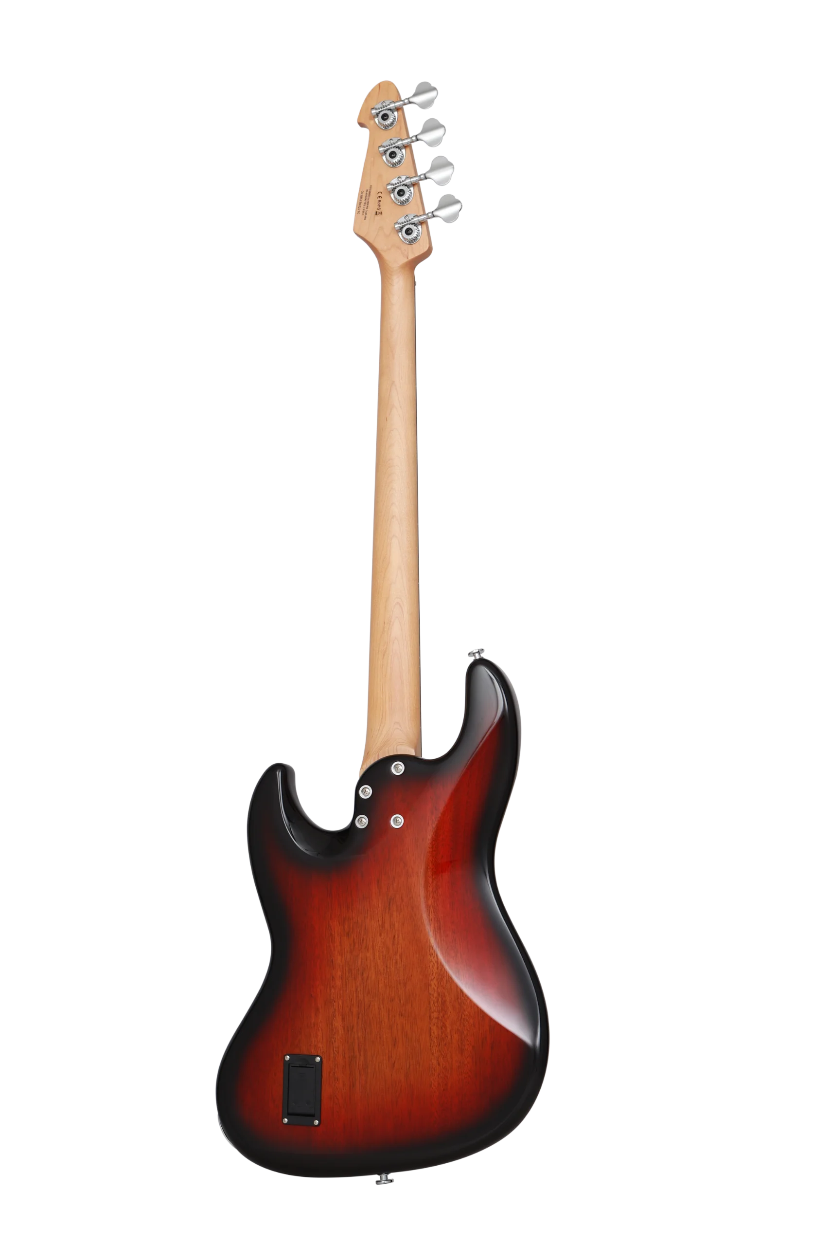 KJB-Standard Rosewood Act Bass 3-Tone Sunburst