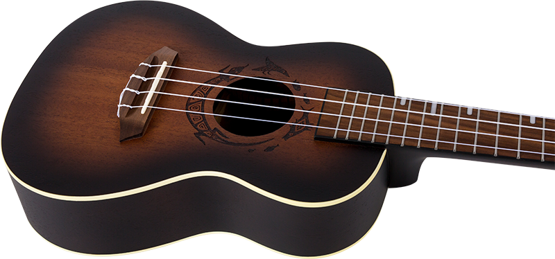 DUC380 Amber Concert Ukulele