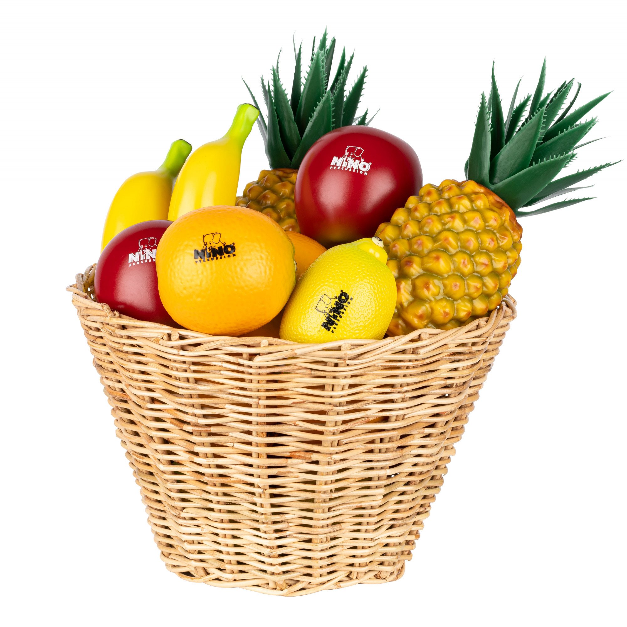 SET536 Fruit Shaker Sortiment – 18-teiliges Kinder Percussion Set