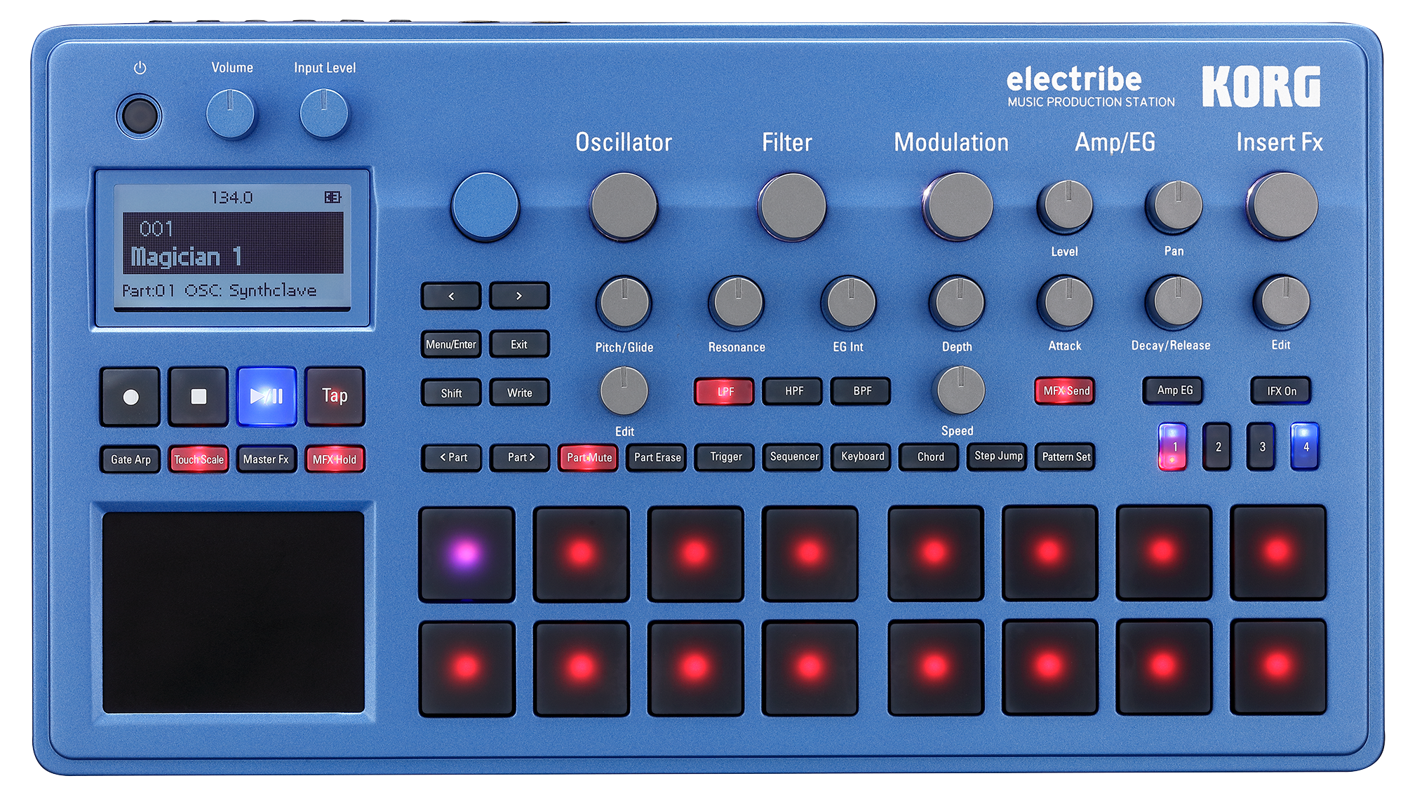Electribe 2 BL Blue Music Production Station
