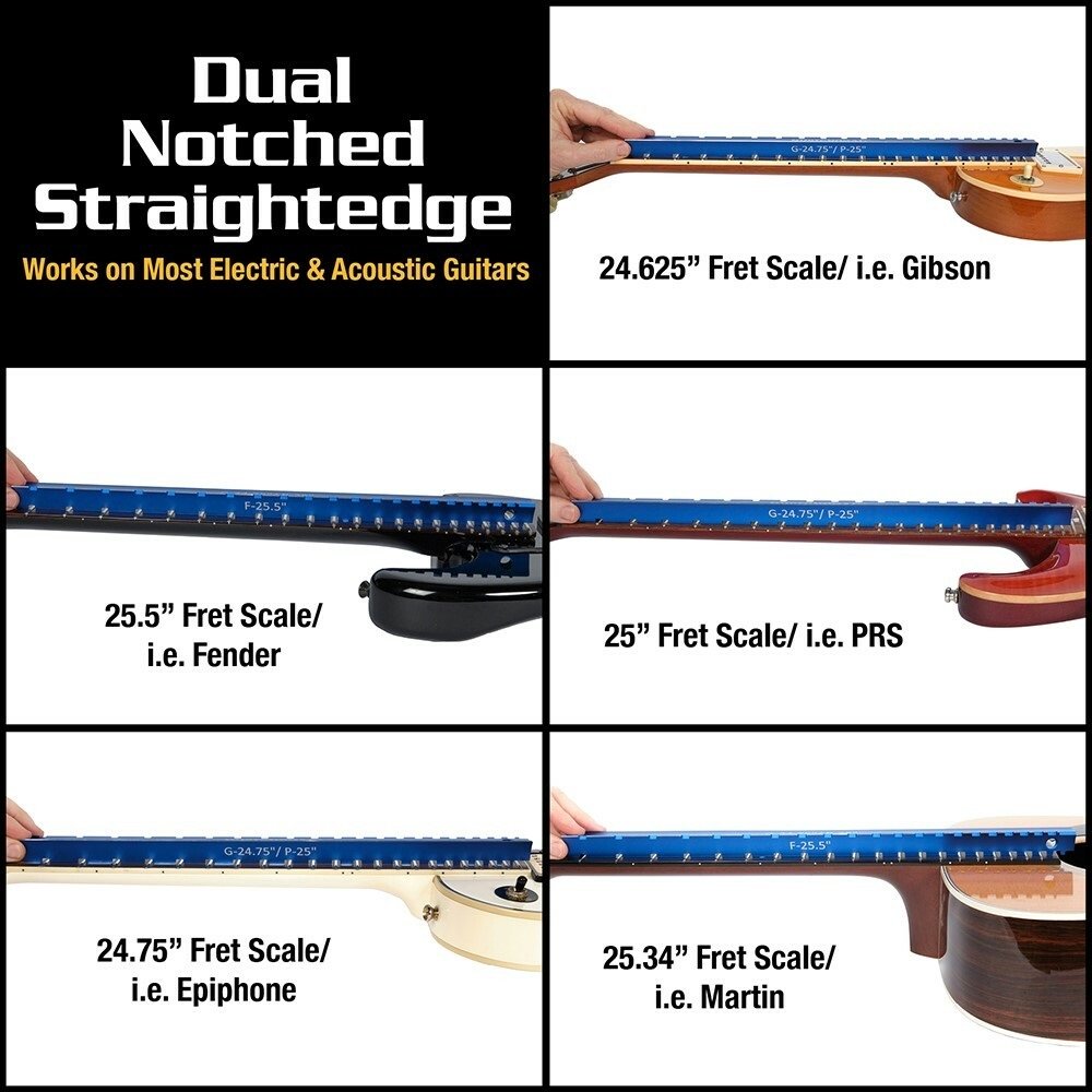 Tri-Beam 3'n 1 Dual Notched Straight Edge & Precision