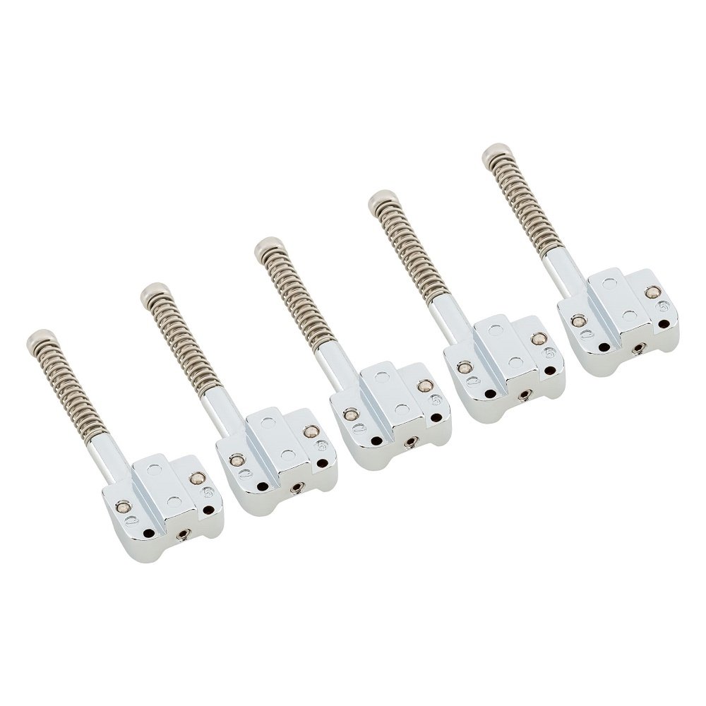 5 String KickAss Saddle Set -  Chrome