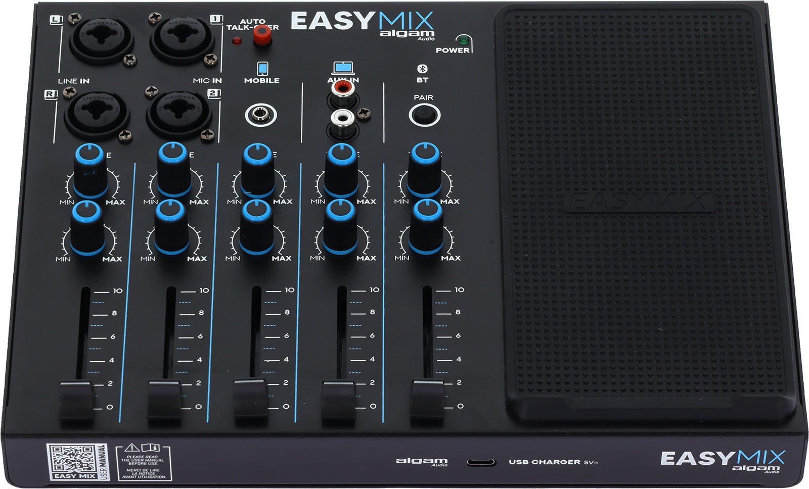 SAA Easymix 5-Kanal Mixer mit Talkover