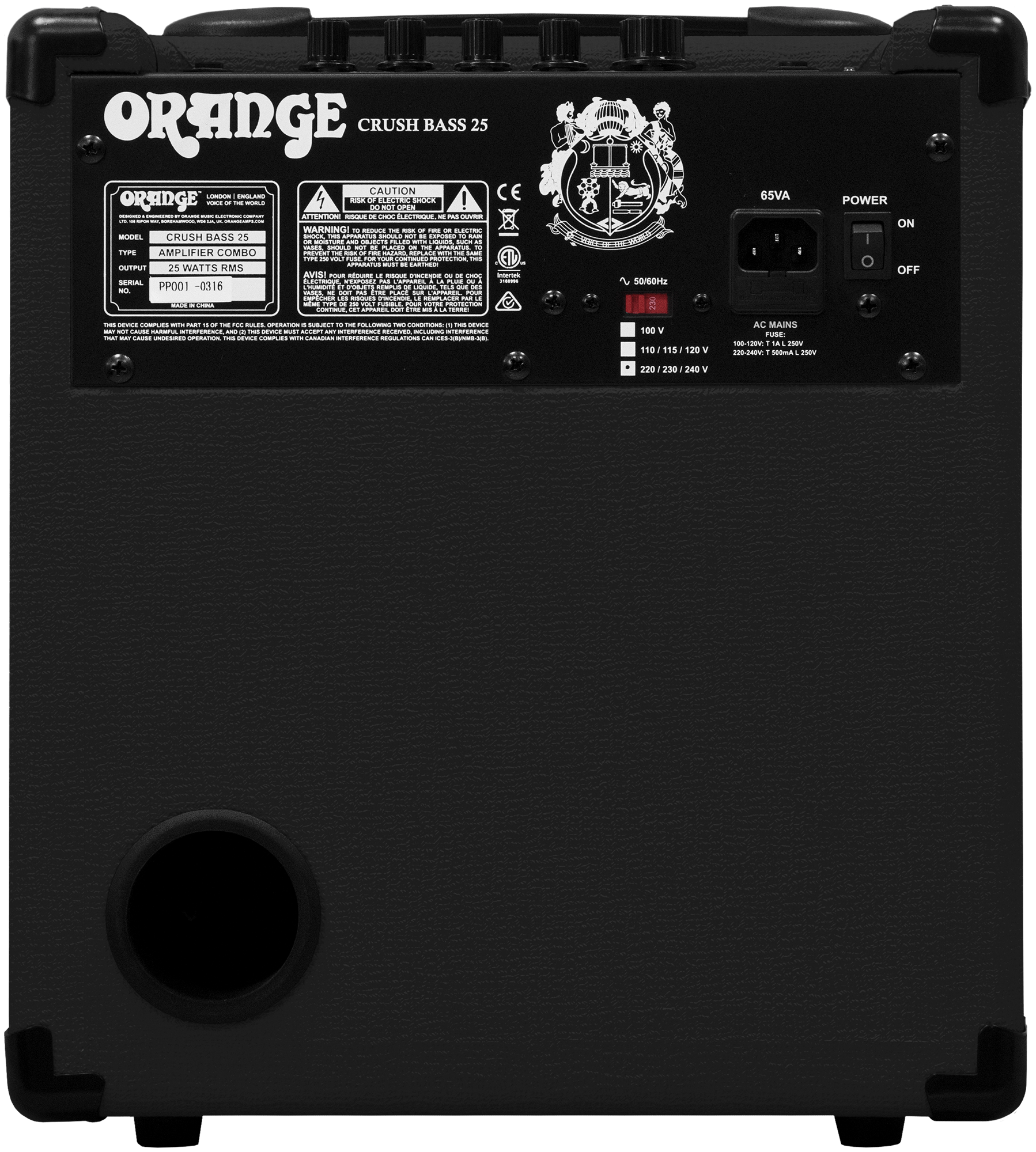 Crush Bass 25 BK