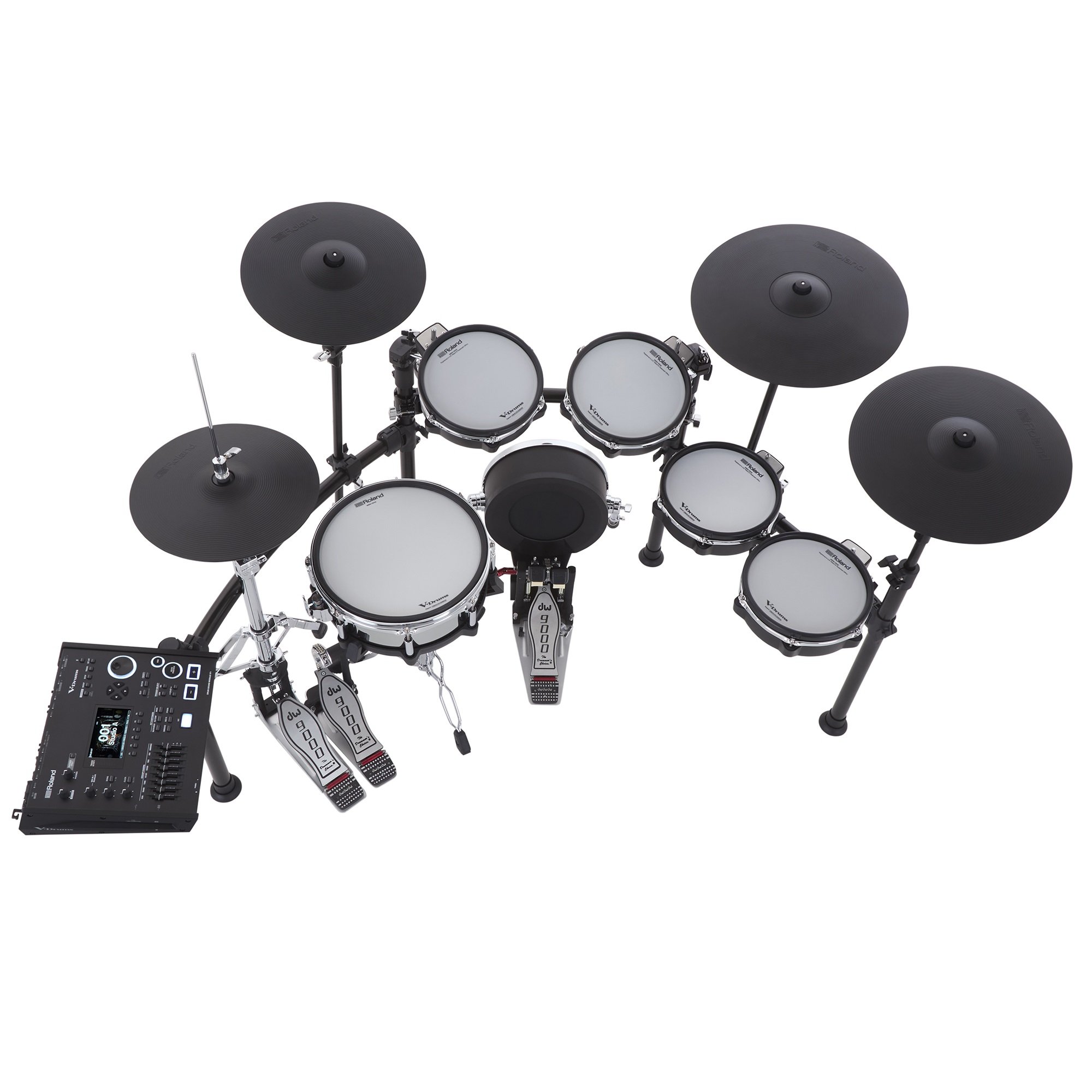 ROLAND TD713 V-Drums Kit Ansicht von oben