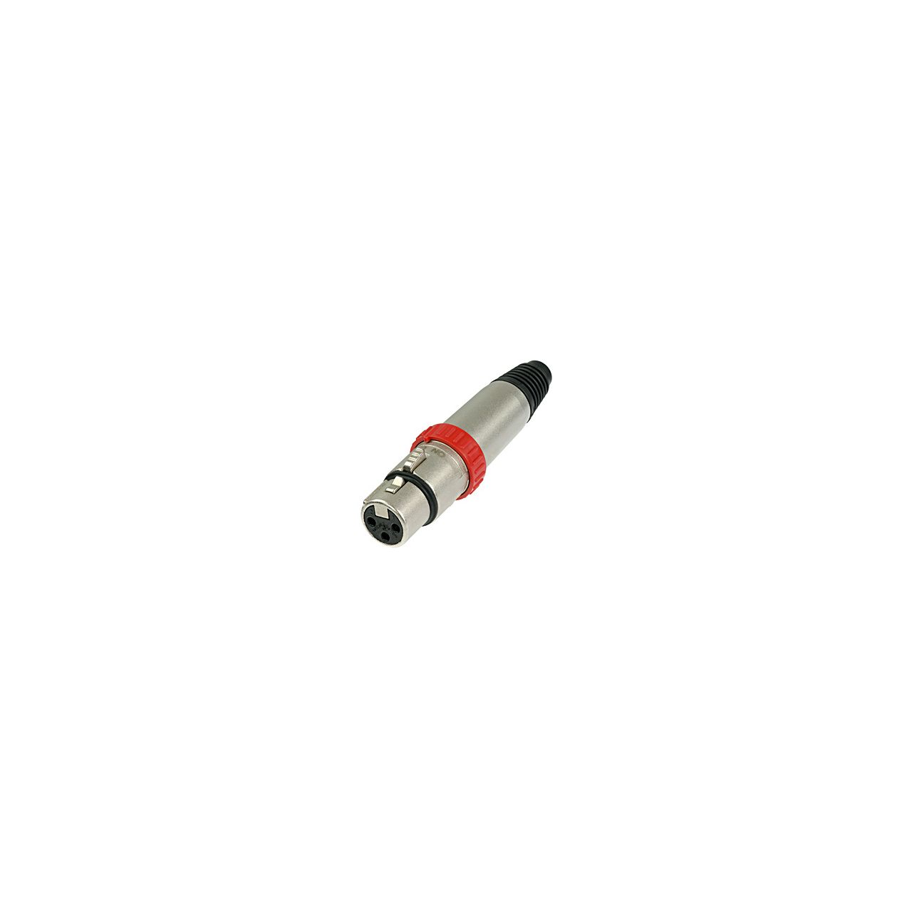 NC3FXS -  XLR-Kabelbuchse, ON/OFF Schalter, Nickel Gehäuse