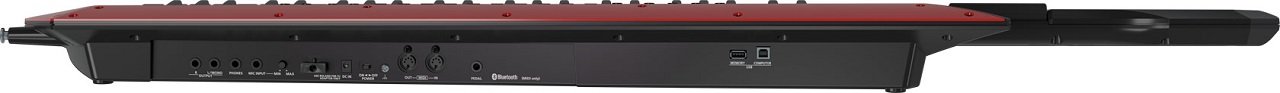 AX Edge Keytar in schwarz-rot