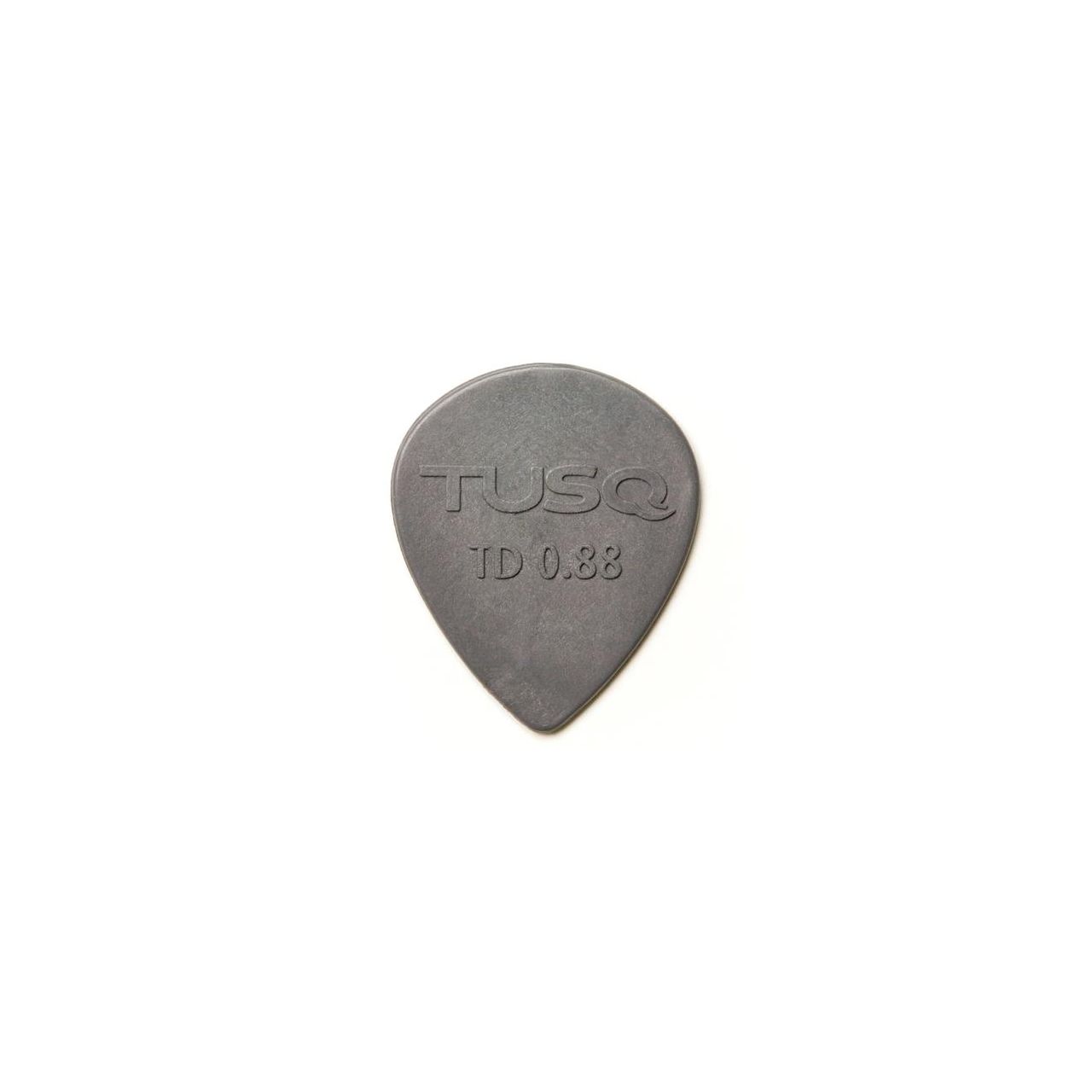 TUSQ Tear Drop Picks, 0.88 mm, 6 pcs, Grey