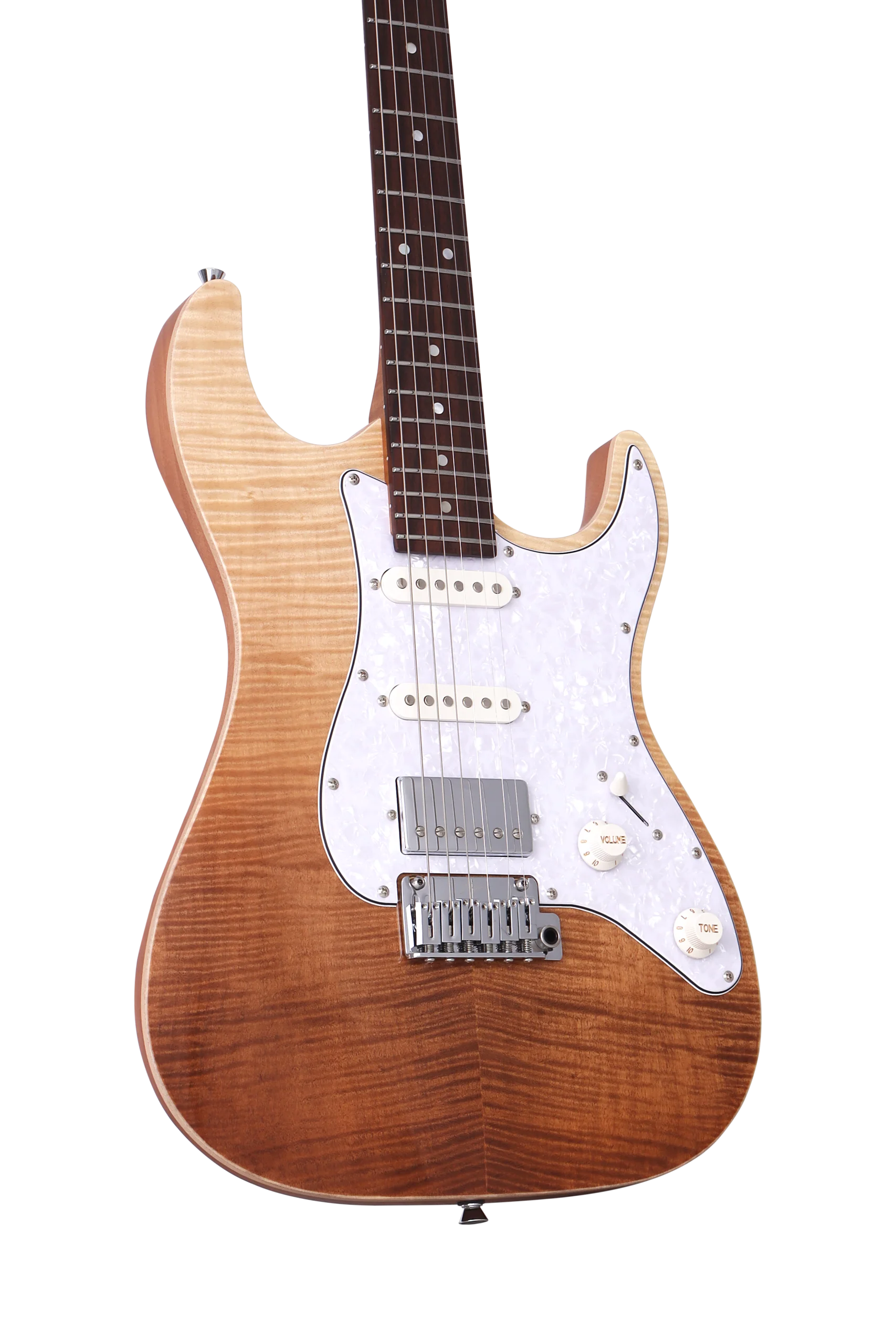 KS-Deluxe F SSH Transparent Black  Sunburst