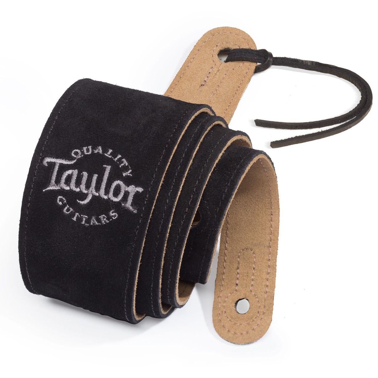 Suede Guitar Strap - Gitarrengurt Wildleder schwarz