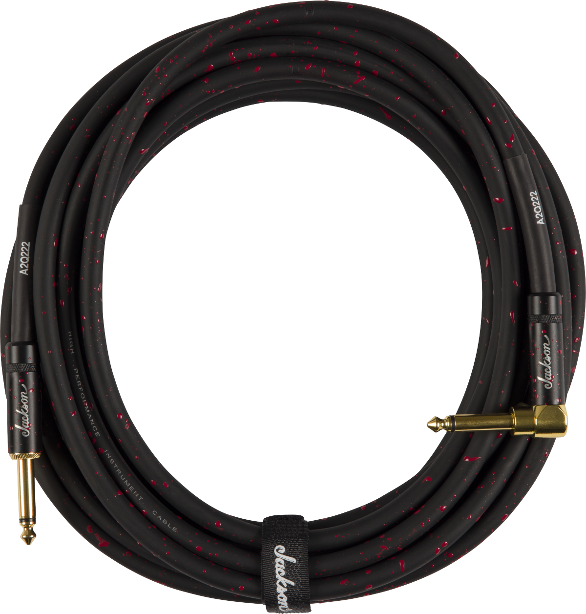 High Performance Cable, Black and Red, 21.85' (6.66 m)