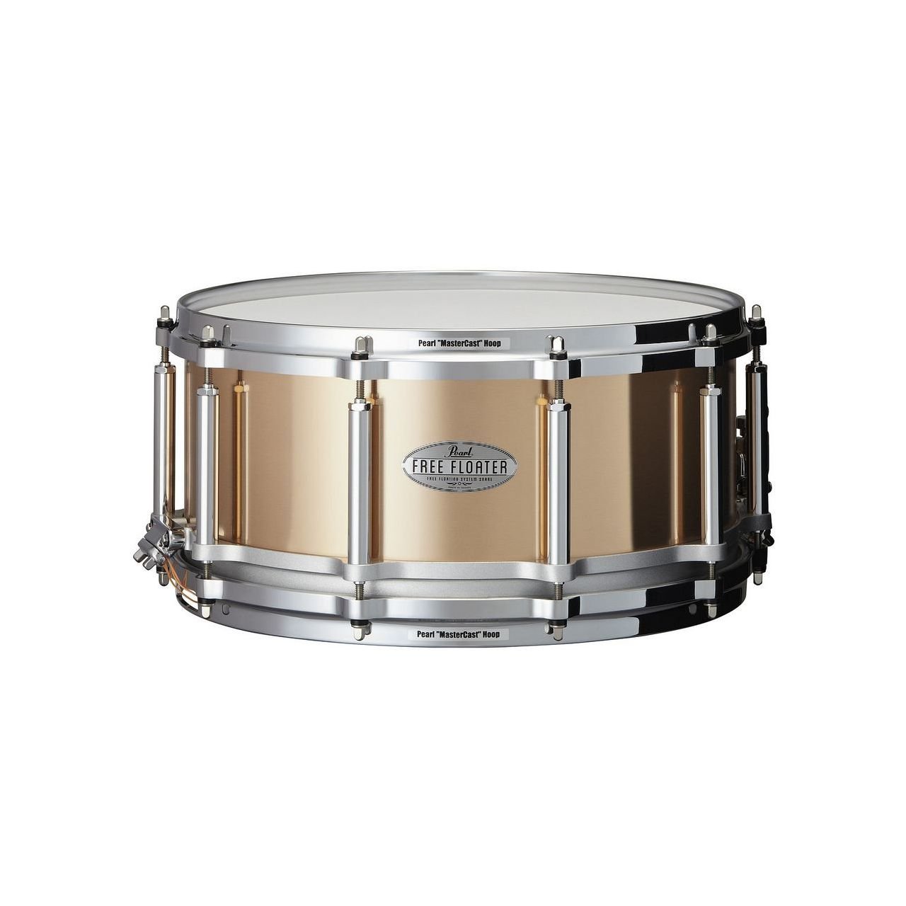14" x 6,5" Free Floating Phosphor Bronze Snare Drum