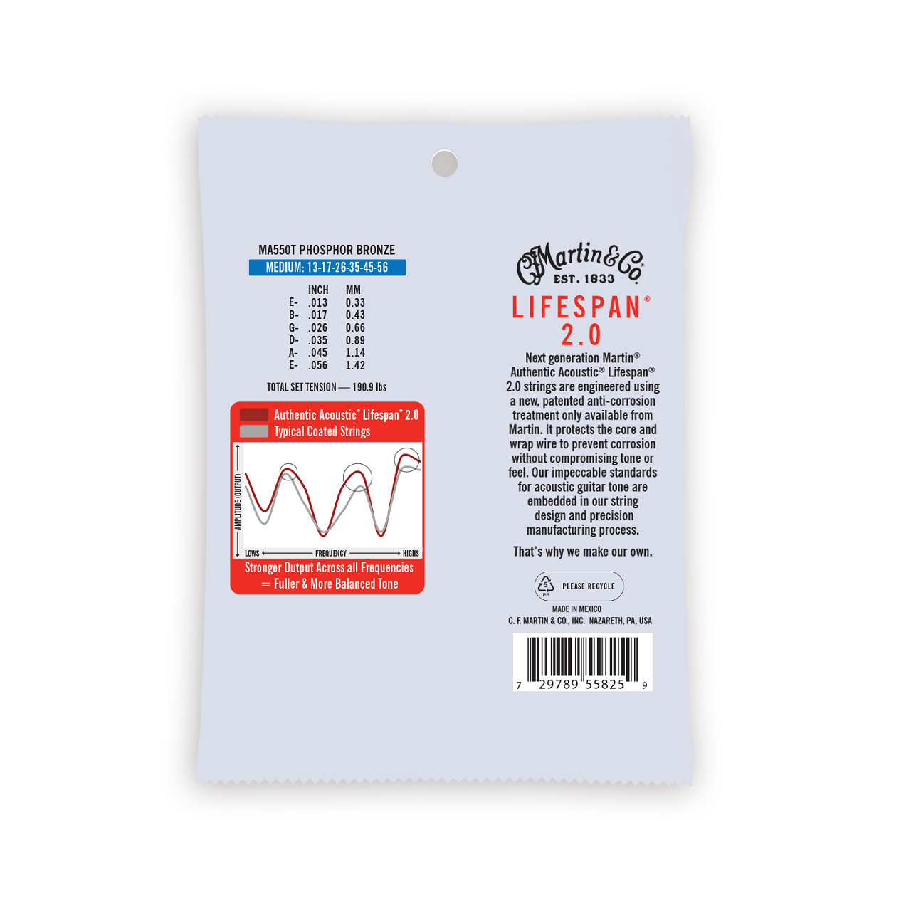 MA550T Authentic Acoustic Lifespan 13-56