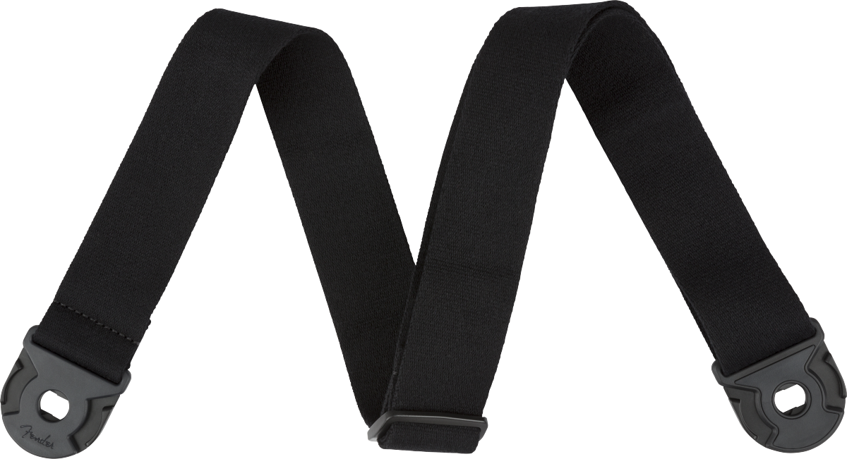 Quick Grip Locking End Supersoft Strap, Black, 2"