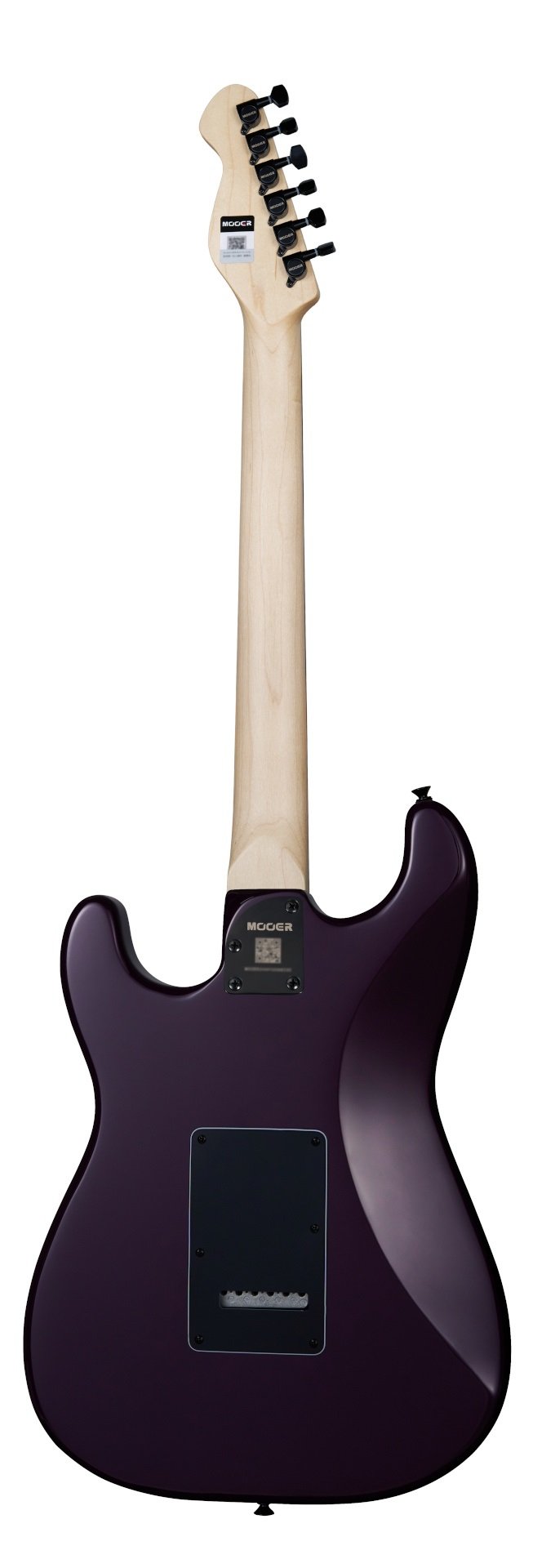 Mooer MSC31 Pro Rückansicht mit Natural Satin Hals