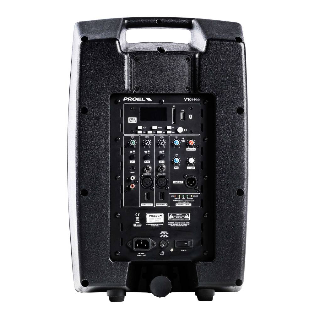 V10Free -Batteriebetriebenes All-in-one-Soundsystem