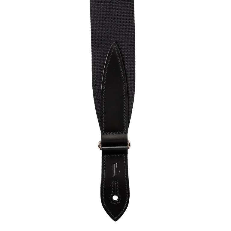 Gitarrengurt Baumwolle Black