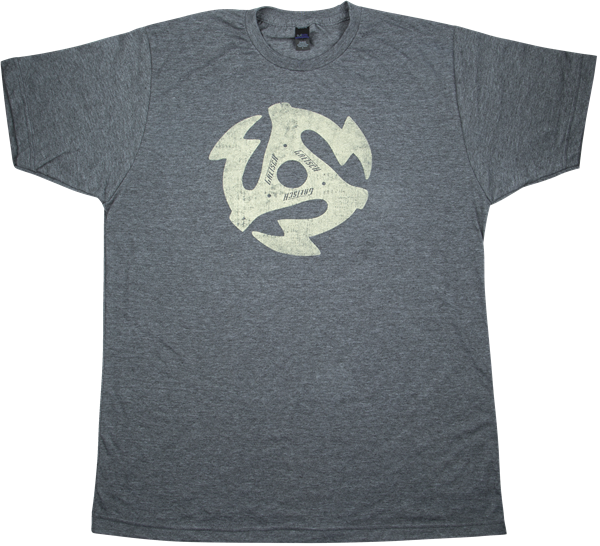 45 RPM T-Shirt, Heather Charcoal, XXL