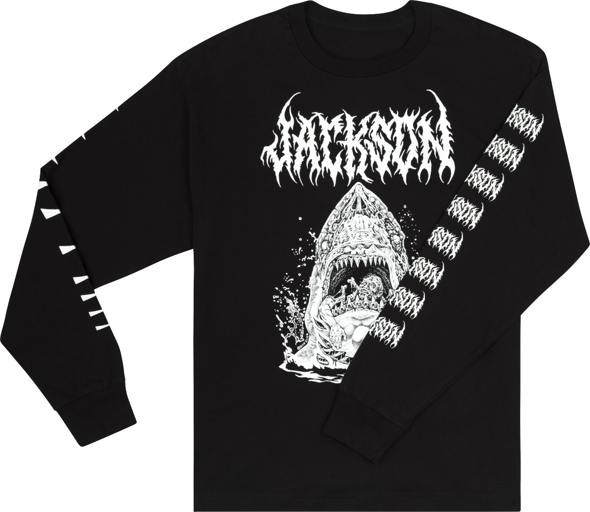 Sharkrot L/S T-Shirt, Black, S