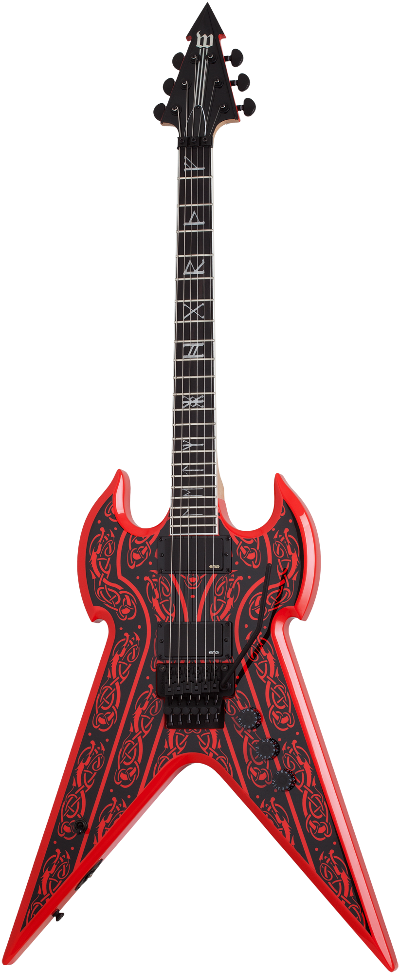 Warhammer FR Norse Dragon Pinstripe Red