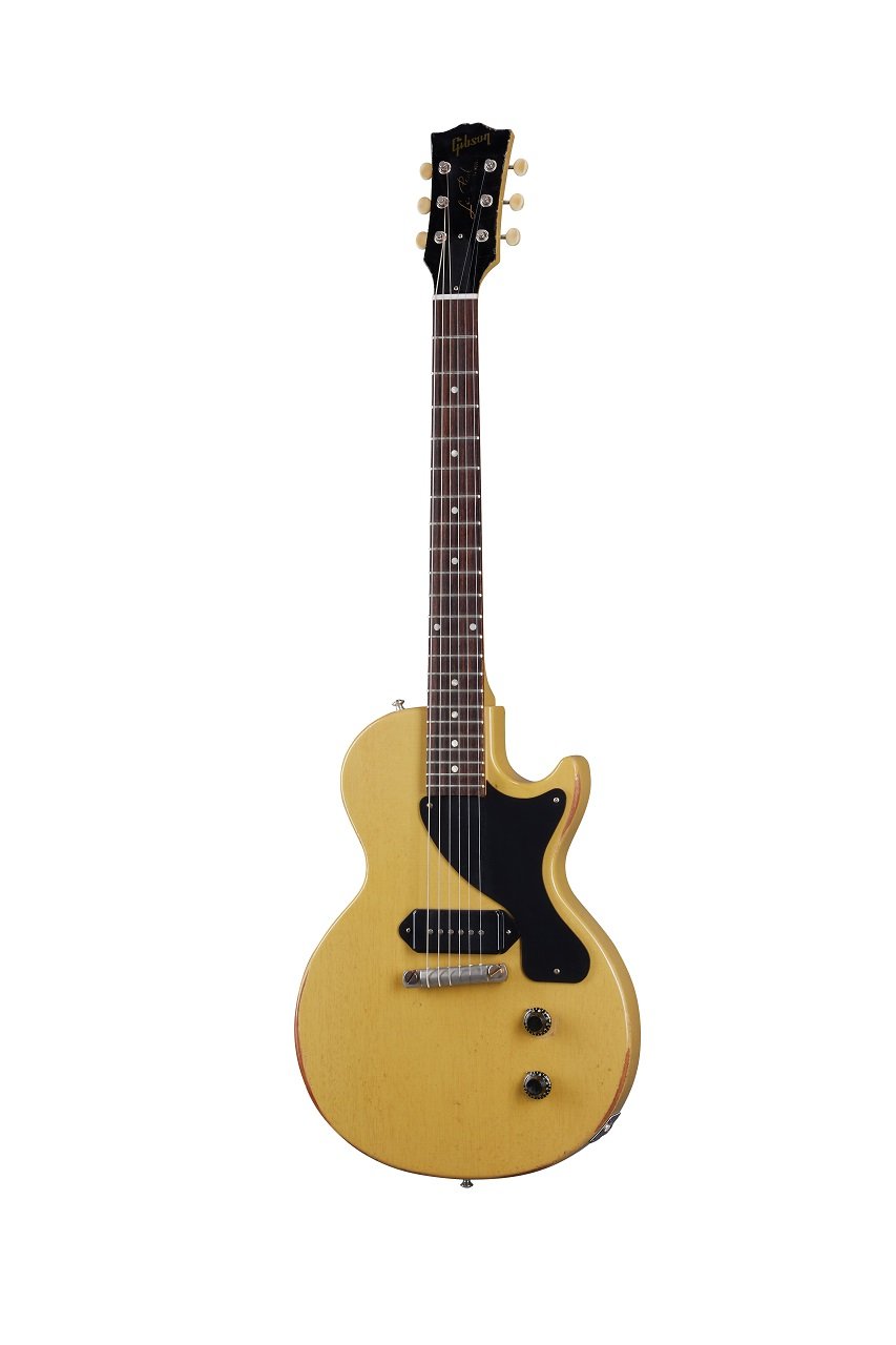 1957 Les Paul Junior Single Cut Reissue Heavy Aged - TV Yellow