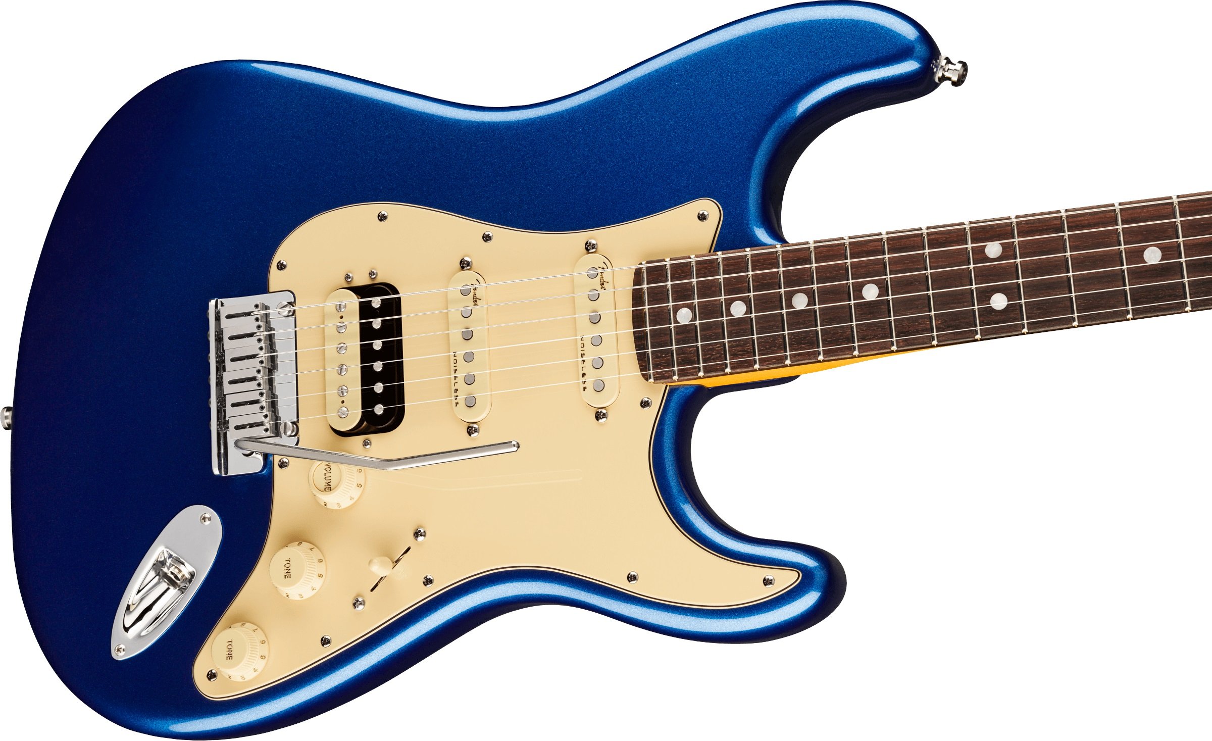 American Ultra Stratocaster® HSS, Rosewood Fingerboard, Cobra Blue