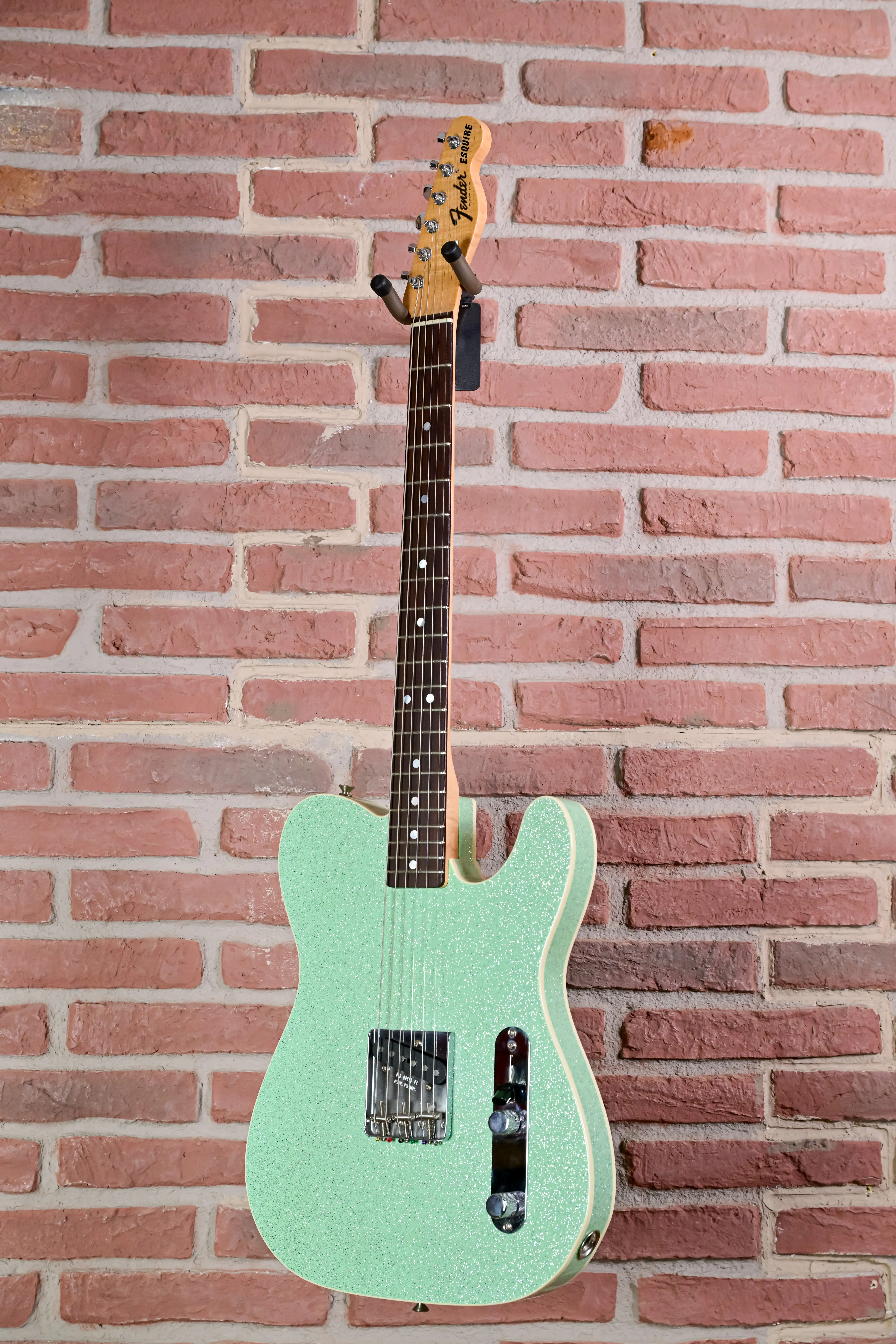 Masterbuilt 60s Esquire NOS by Jason Smith Surf Green with Silver-Green-Blue Flake