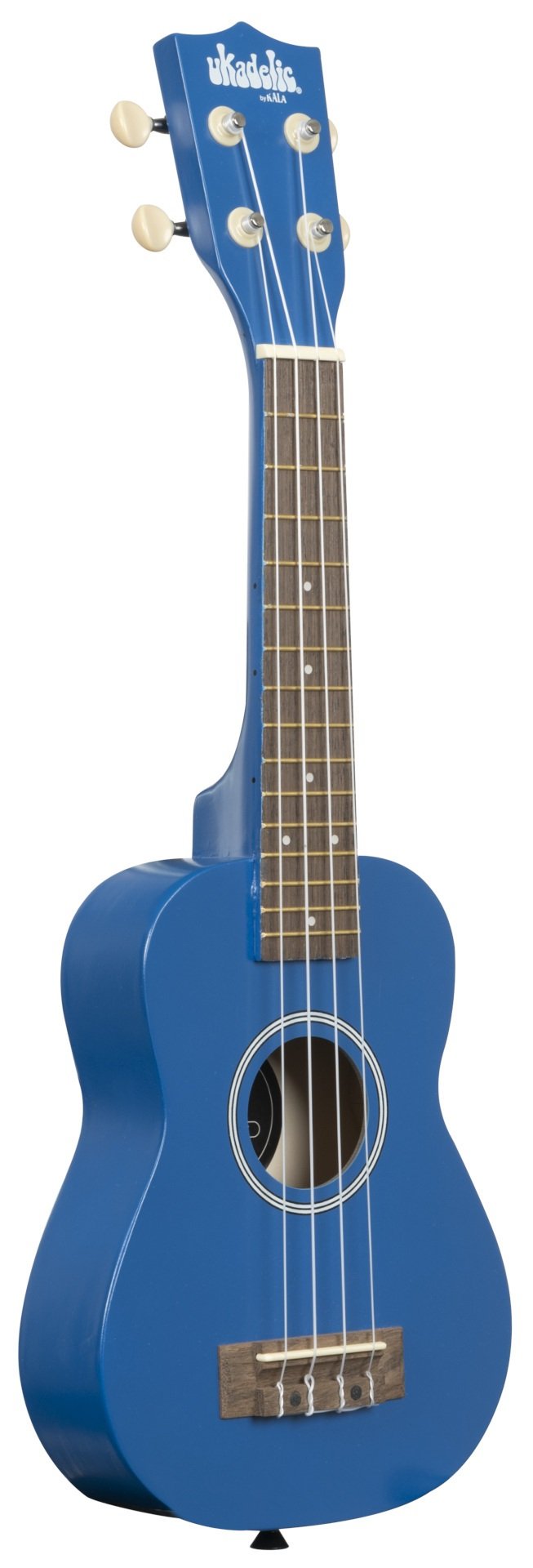 Ukadelic UK-BLUEINK - Blue Ink Soprano Ukulele mit Tragetasche