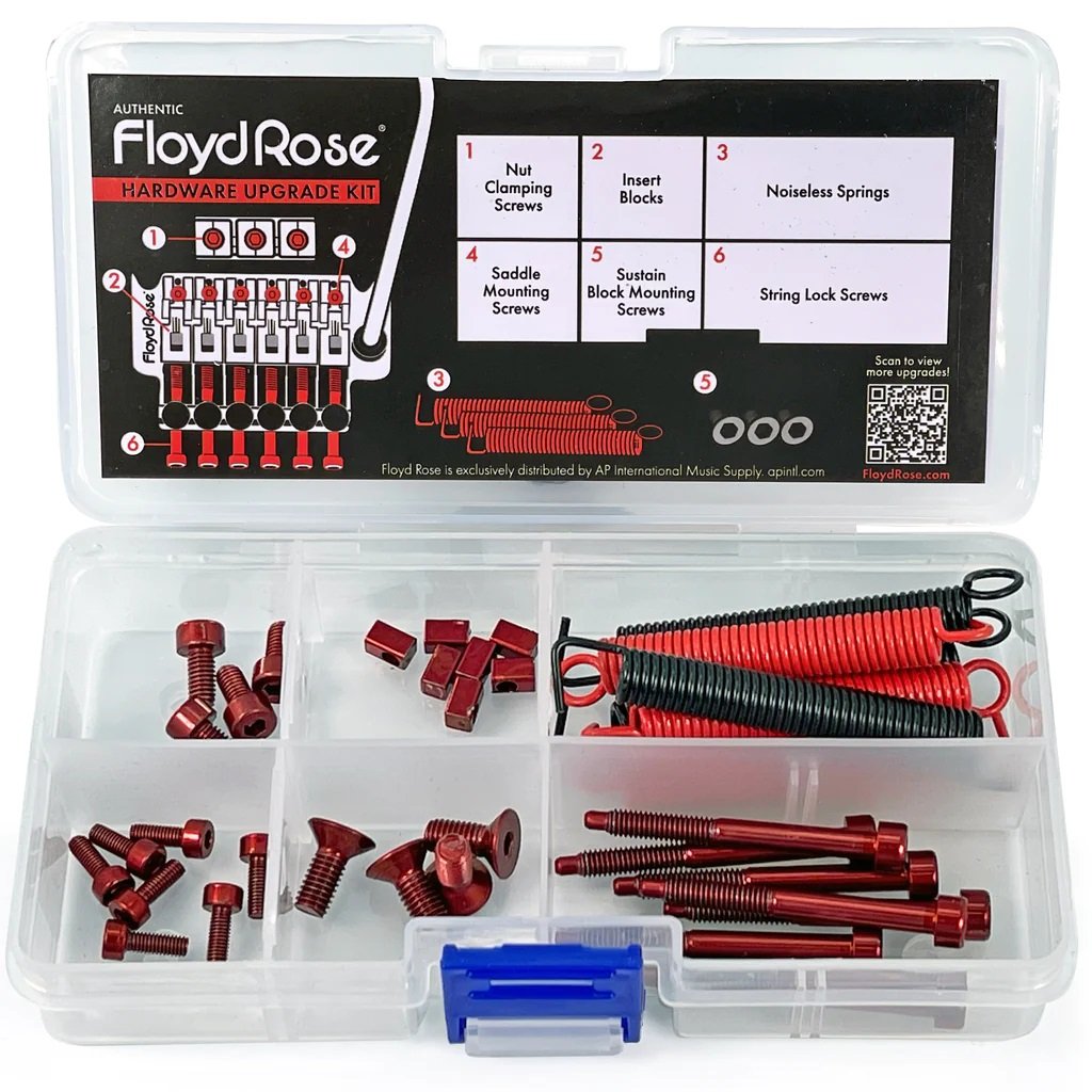 FRUK1-SS-RD - Color Stainless Steel Hardware Upgrade Kit, Red