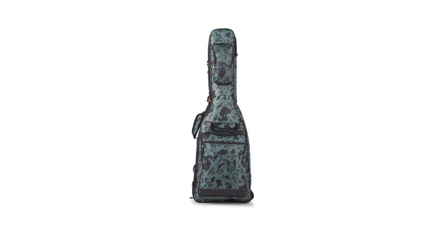 Deluxe Line - Electric Guitar Gig Bag - Camouflage Green