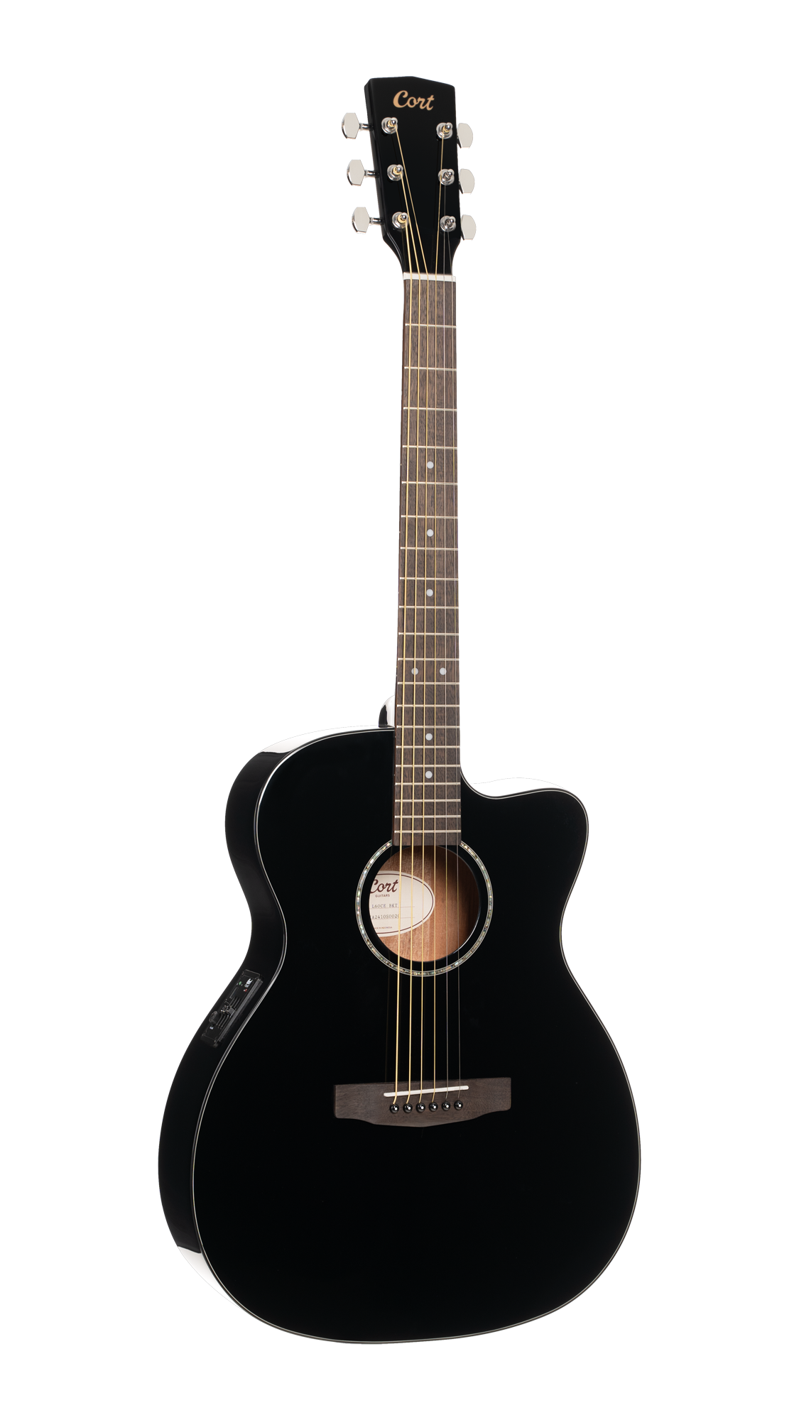 Luce 60CE Westerngitarre Black