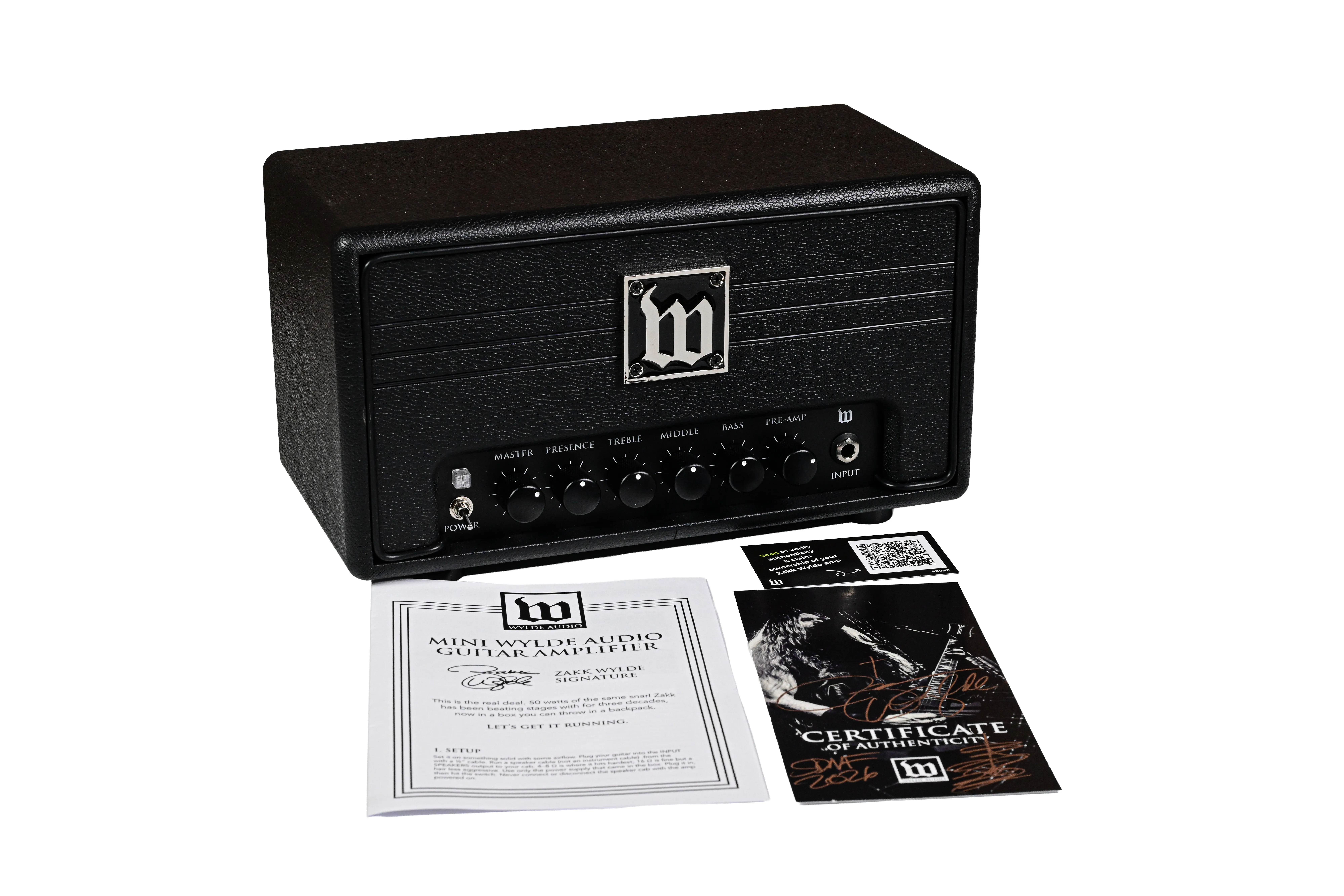 Zakk Wylde 50W Mini Guitar Amplifier - Signed by Zakk