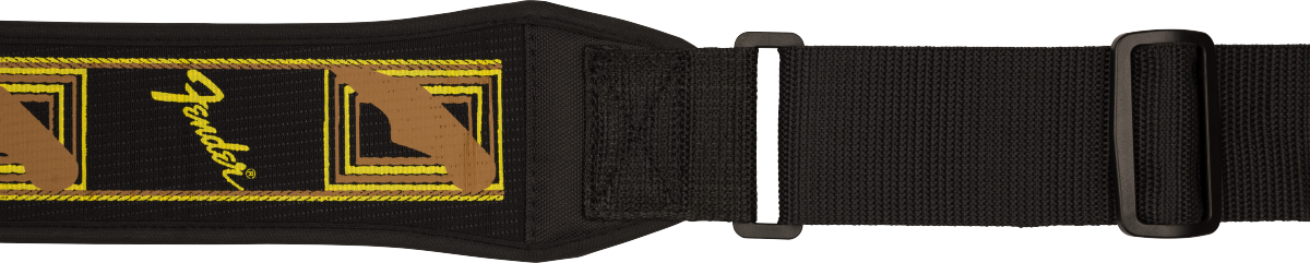 Swell™ Neoprene Strap, Blk/Ylw/Brn Mono, 2.5"