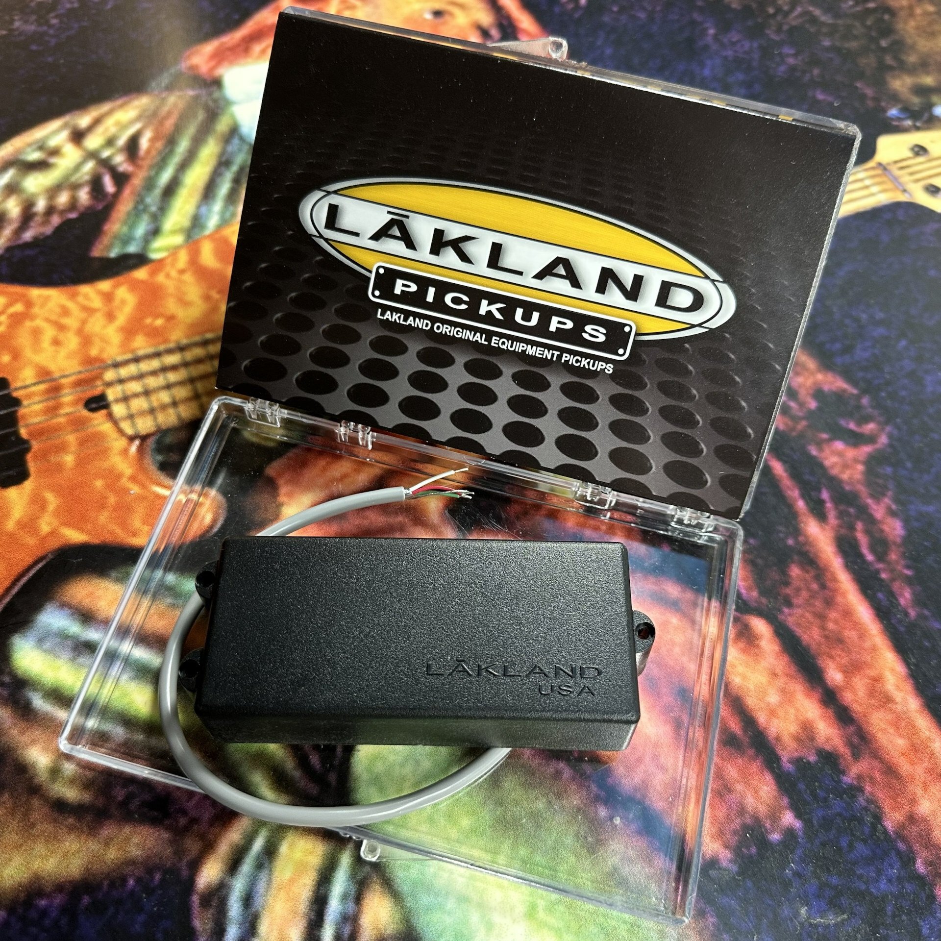 LH55 MM Quad Coil Hum-Canceling Bass Pickup - 5-String, Bridge