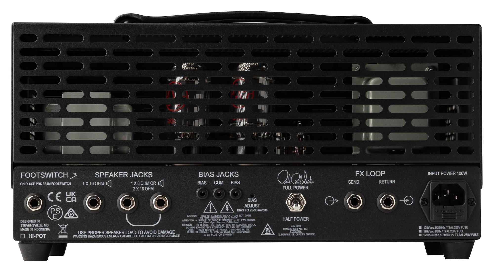 PRS MT15 V2 Mark Tremonti Head Hinteransicht