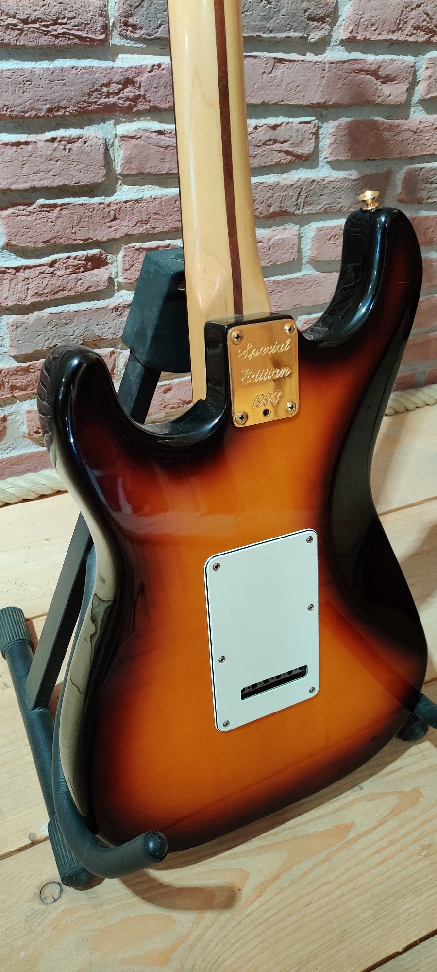1993 USA Special Edition Stratocaster aus Privatbestand von Dieter "Quaster" Hertrampf (PUHDYS)