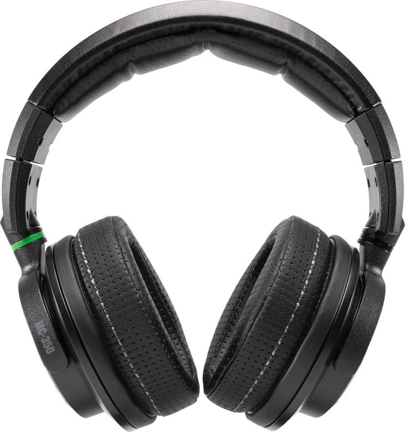 Kopfhörer, Over-Ear, schwarz, gepolsterte Ohrmuscheln, gepolsterter Kopfbügel