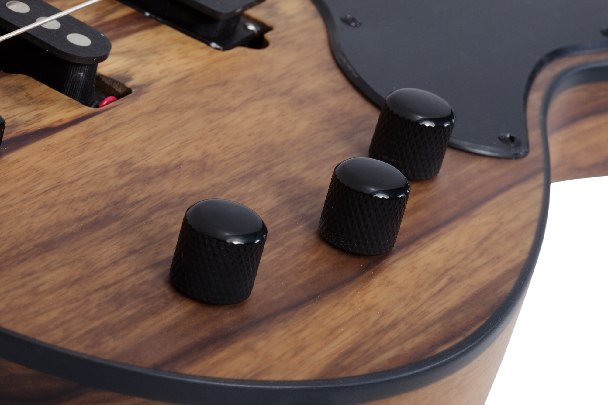 Model-T 4 Exotic Bass Black Limba