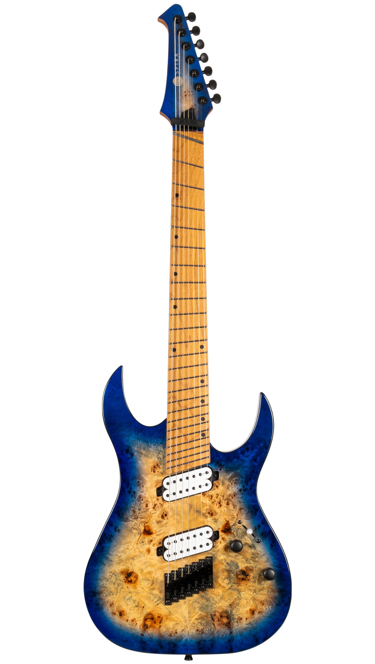 S-457 Multiscale TBL Transparent Blue E-Gitarre