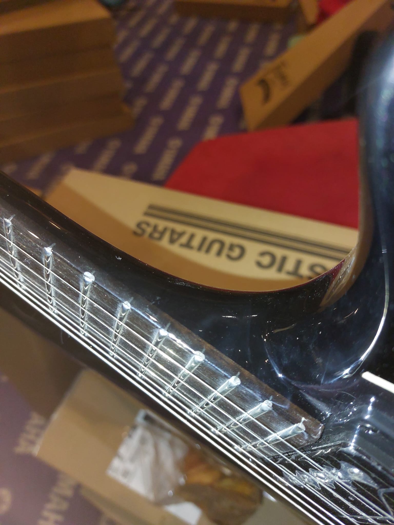D-Series Artist Line Devin Townsend Stormbender (Fishman Fluence) - Nirvana Black Transparent High P