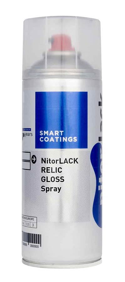 Nitrocelluloselack Clear Relic Gloss - 400ml Aerosol