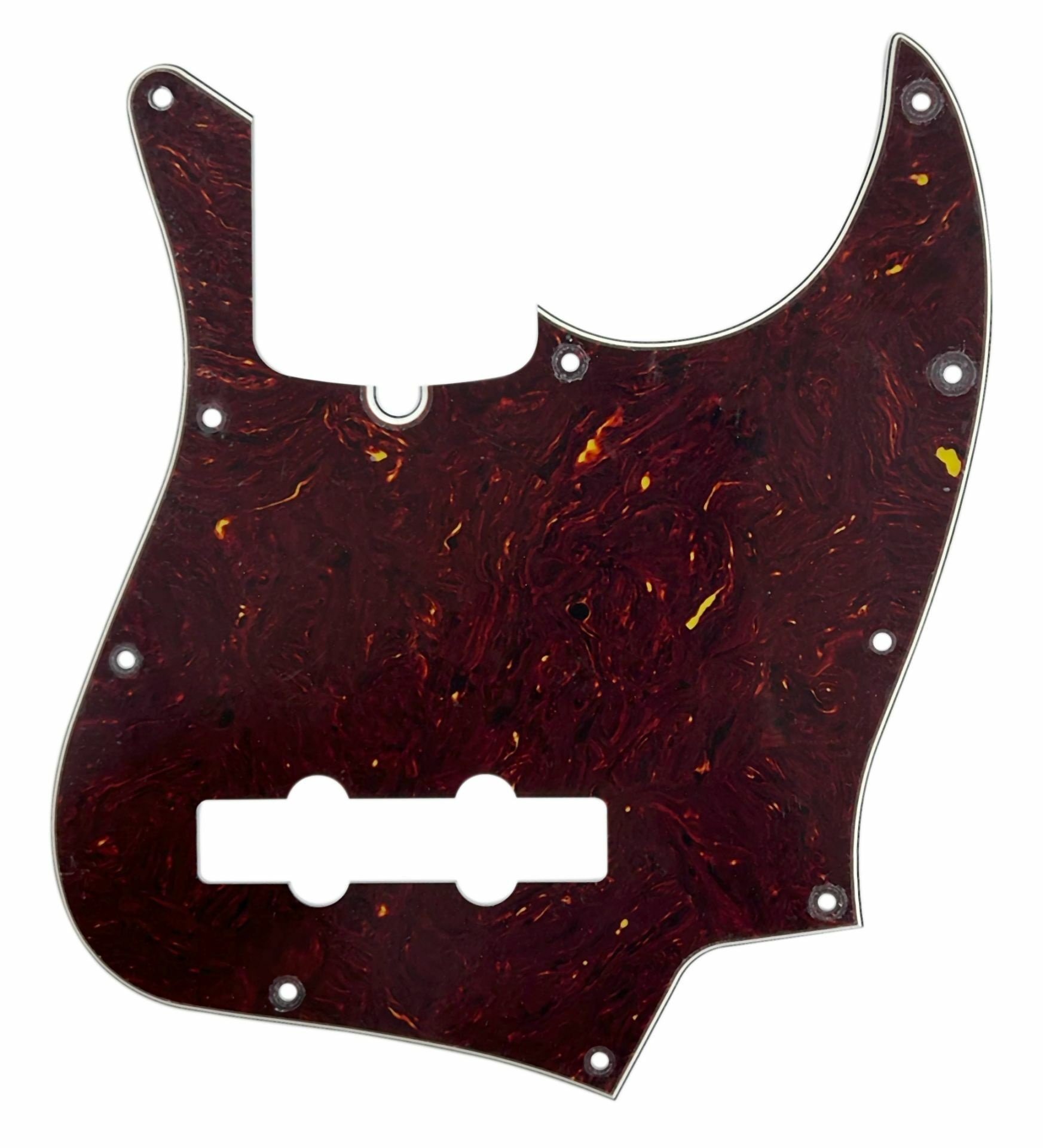 J-Bass Pickguard (DPP JB TORTPBP SS), Tortoise